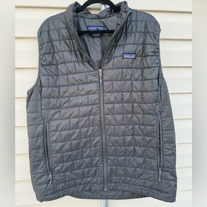 Patagonia Gray Quilted Vest